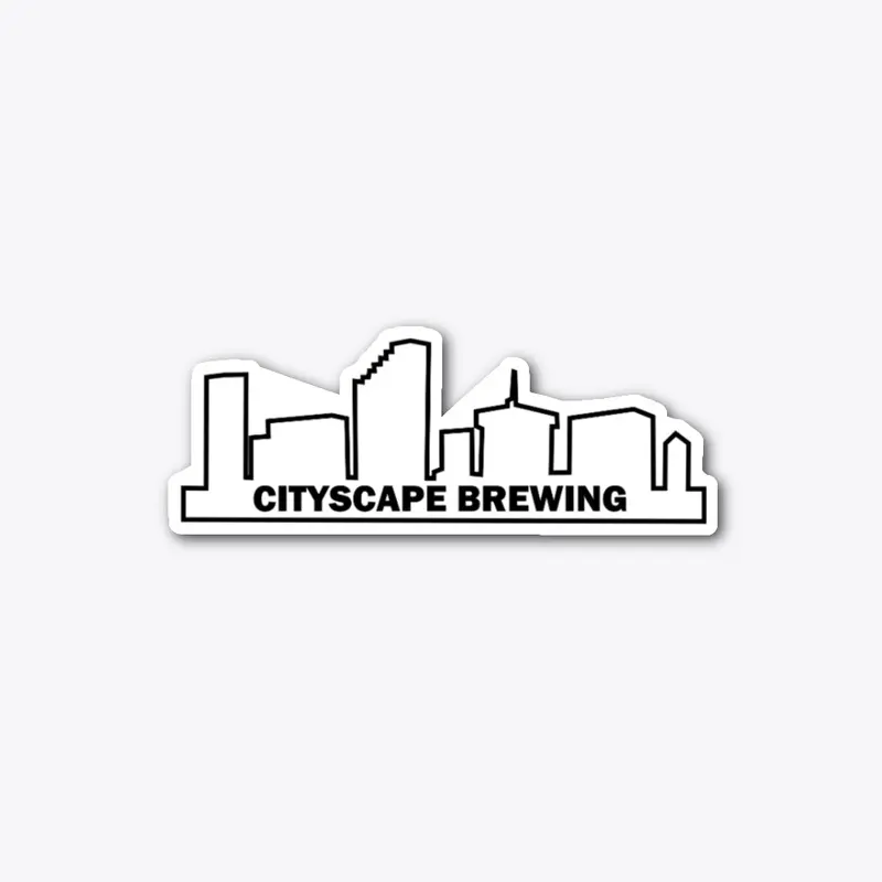 Cityscape Sticker